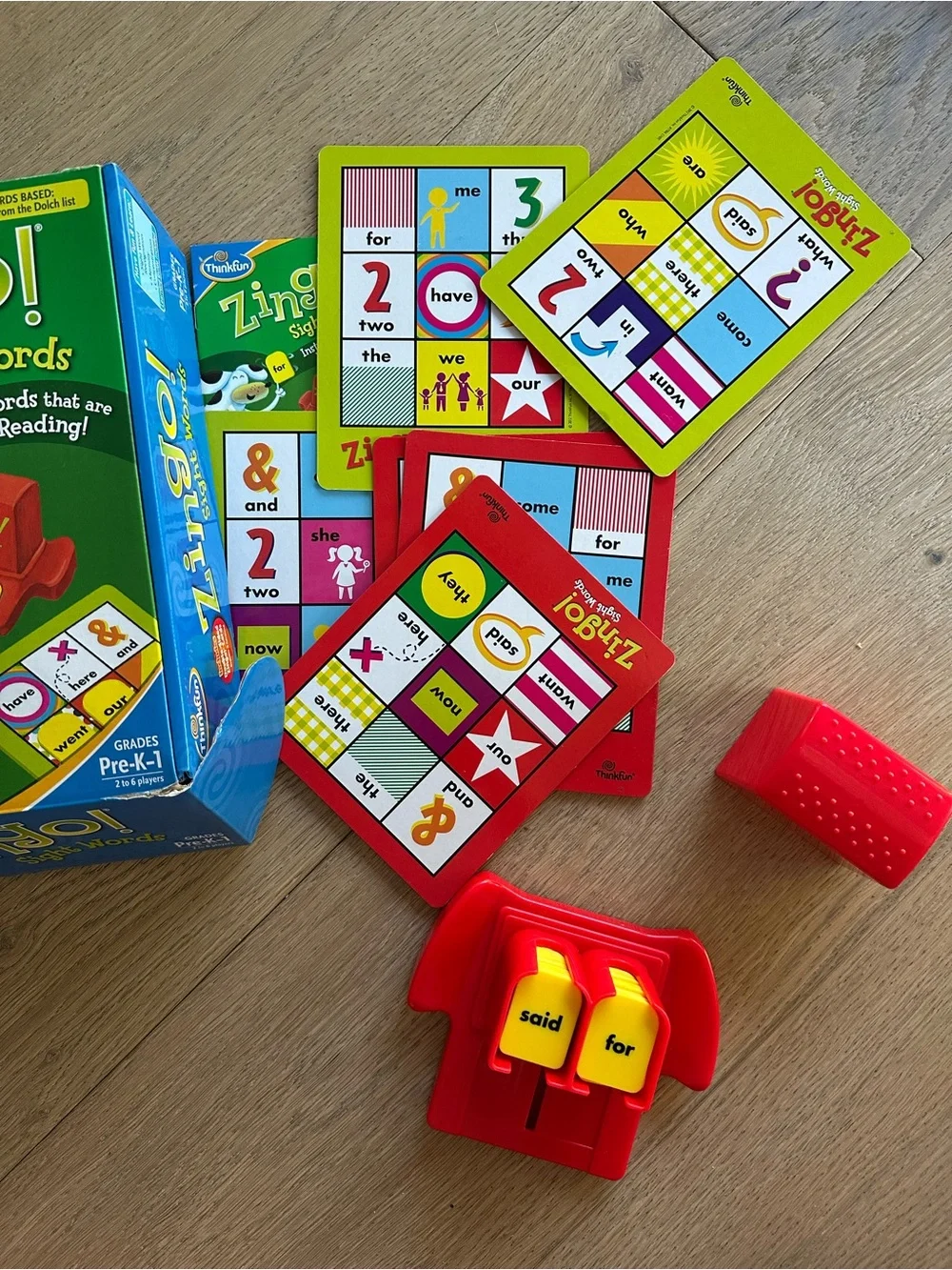 Thinkfun Zingo! Sight Words Game
